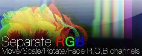 rgb chanel separate effect premier pro